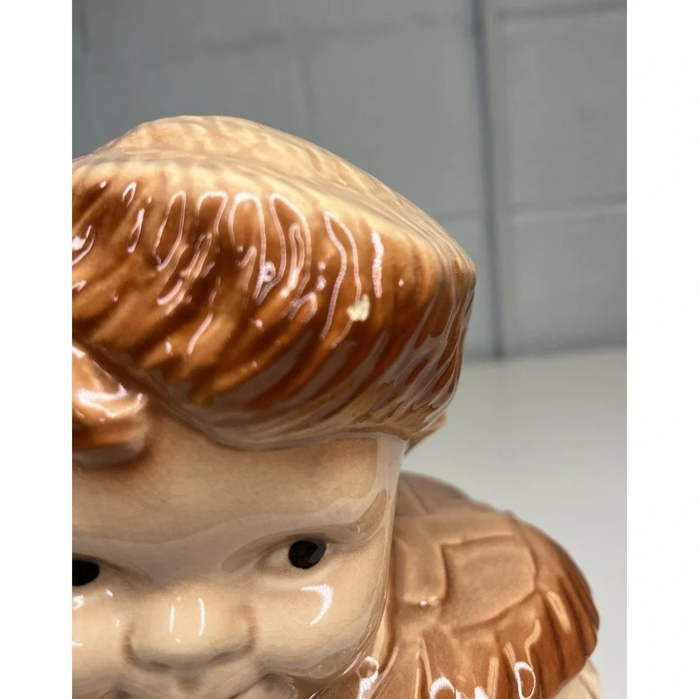 Vintage Brush McCoy Young Davy Crockett Cookie Jar‎ USA 1950s 10